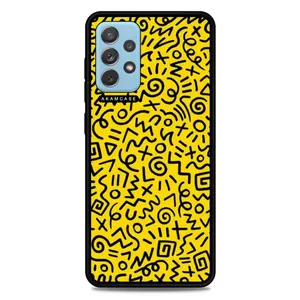 AKAM AMC-WSGA72-DOODLE3  Cover For Samsung Galaxy A72