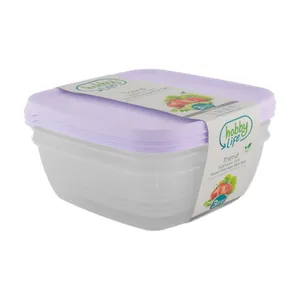 ظرف نگهدارنده هوبی لایف مدل 0032 بسته 3 عددی