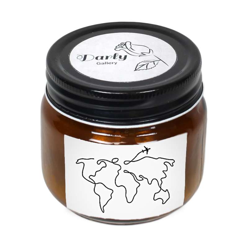 شمع لیوانی دارلی طرح مینیمال مدل Candle1107