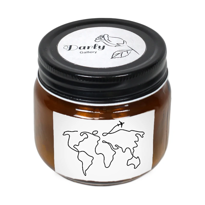 شمع لیوانی دارلی طرح مینیمال مدل Candle1107