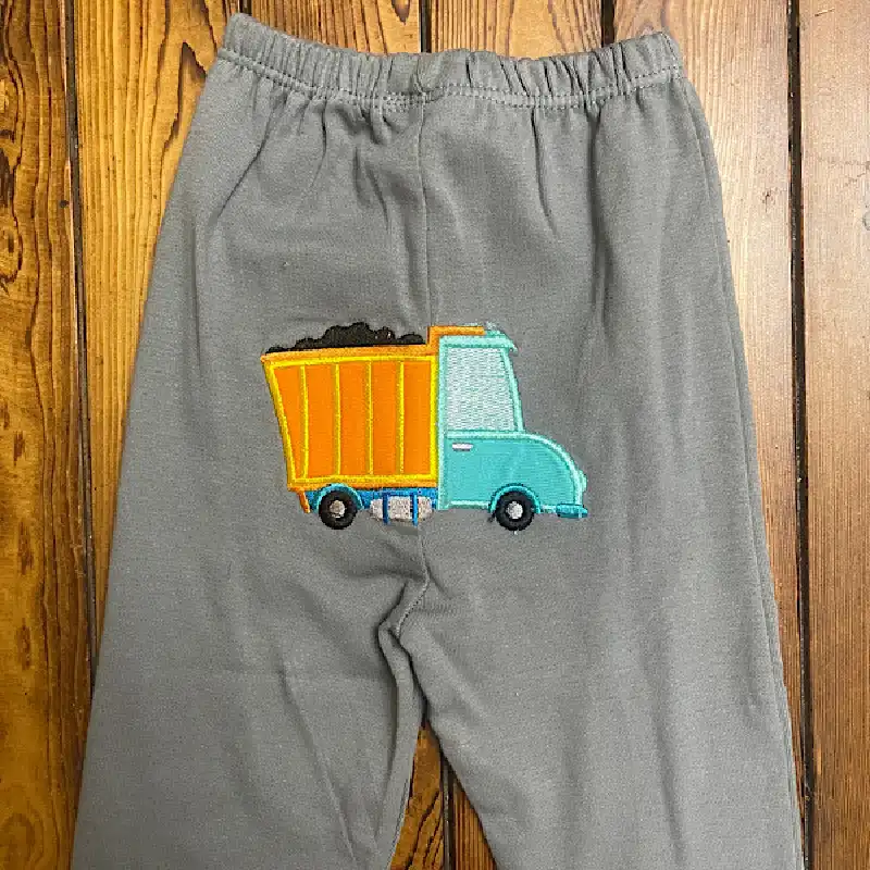 ست بادی و شلوار نوزادی مدل کامیونی