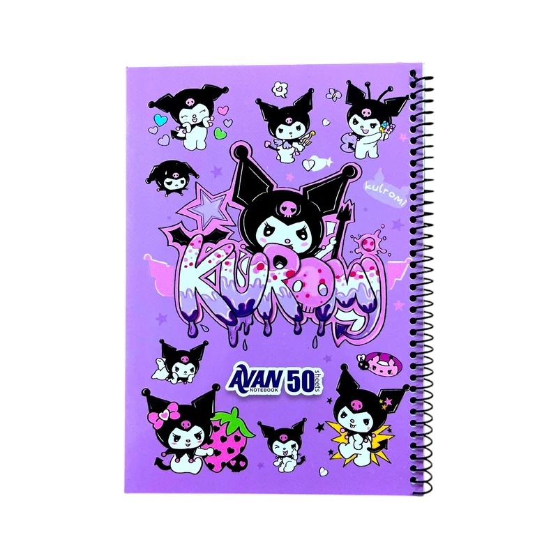 دفتر نقاشی 50 برگ آوان مدل وزیری طرح کرومی مدل HA7