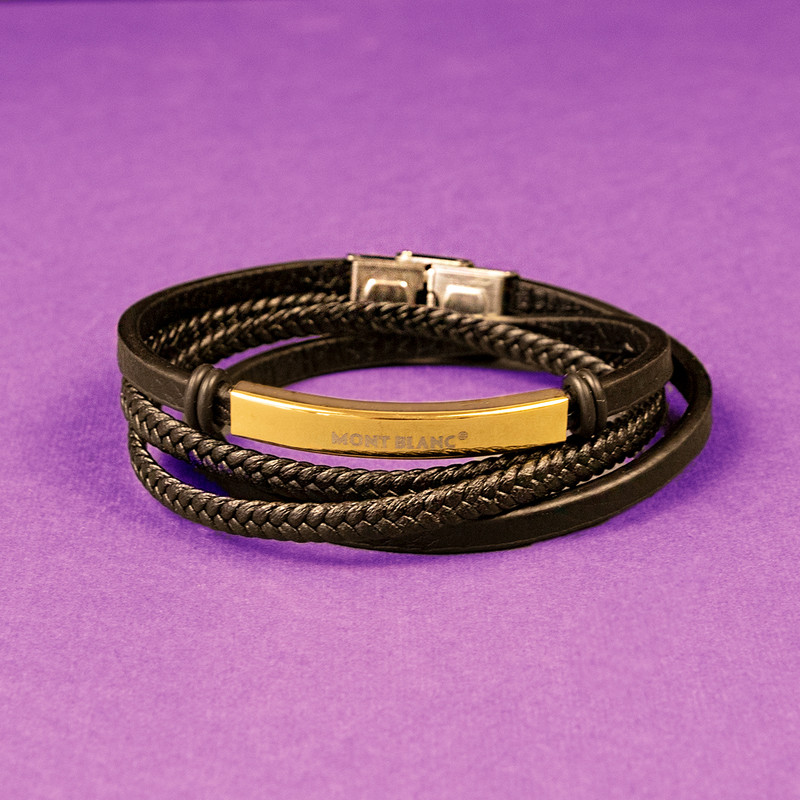 دستبند مردانه مون بلان مدل hmd207 دستبند مردانه مون بلان مدل hmd207