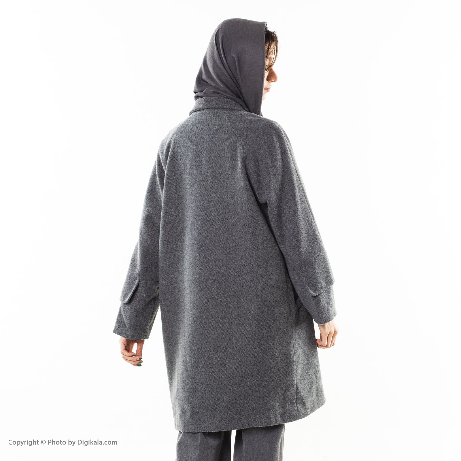 پالتو زنانه جاستیفای مدل W0414205CO-OLIVE -  - 8