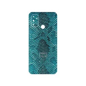 MAHOOT Blue Snake Skin Cover Sticker for OnePlus Nord N100