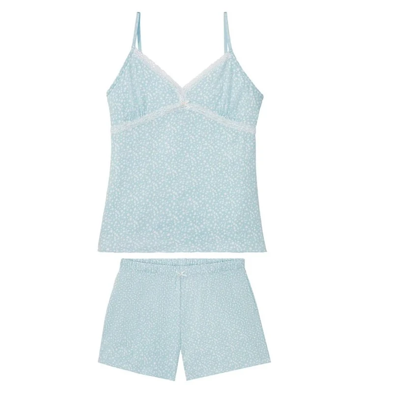 ست تاپ و شلوارک زنانه اسمارا مدل IAN 349632