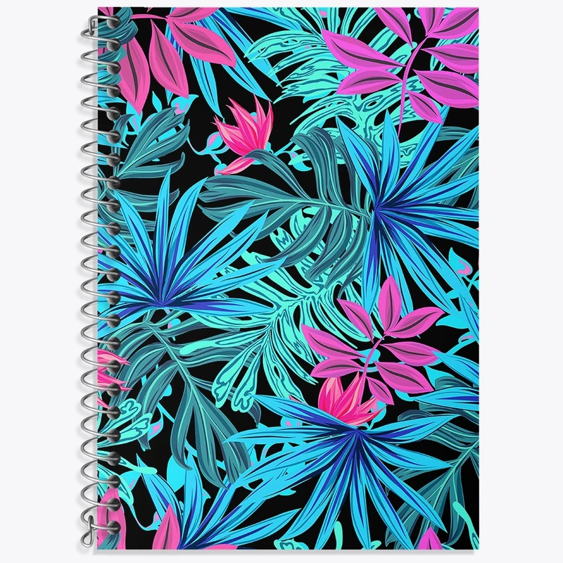 دفتر لغت 50 برگ خندالو طرح گل گلی کد N1132