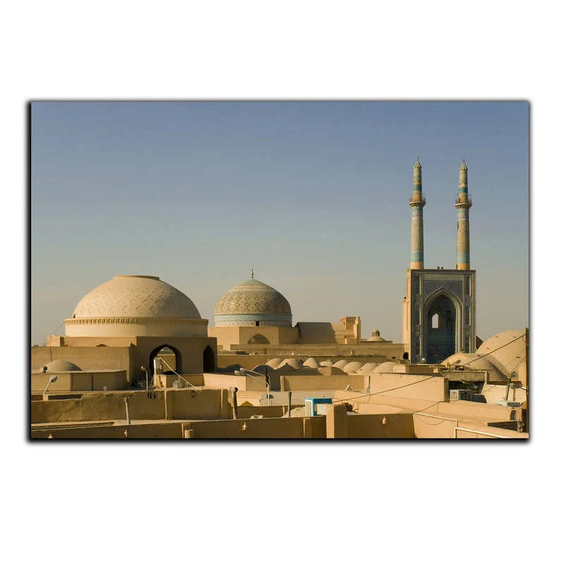 تابلو شاسی بکلیت طرح منظره شهر یزد مدل SH-S387