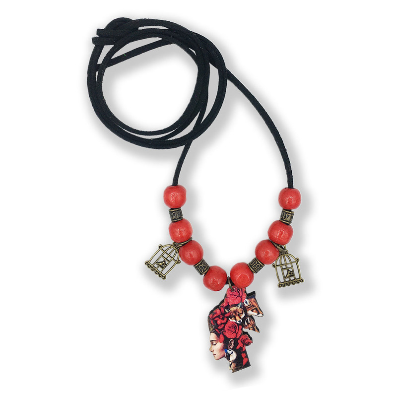 گردنبند دخترانه مدل فاکسی لیدی کد g015 گردنبند دخترانه مدل فاکسی لیدی کد g015