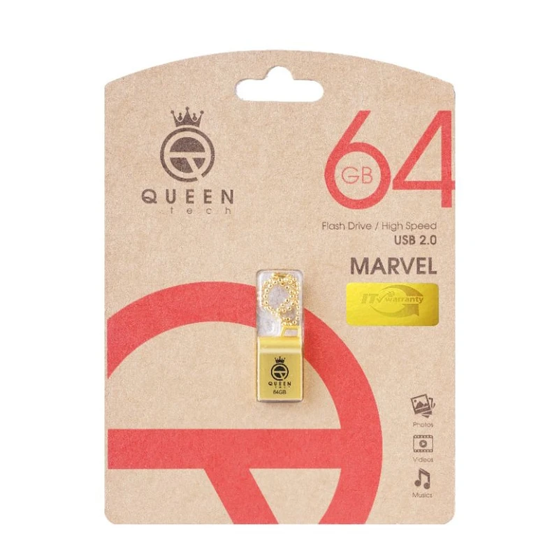 فلش مموری کوئین تک مدل marvel-G ظرفیت 64 گیگابایت عکس شماره 2