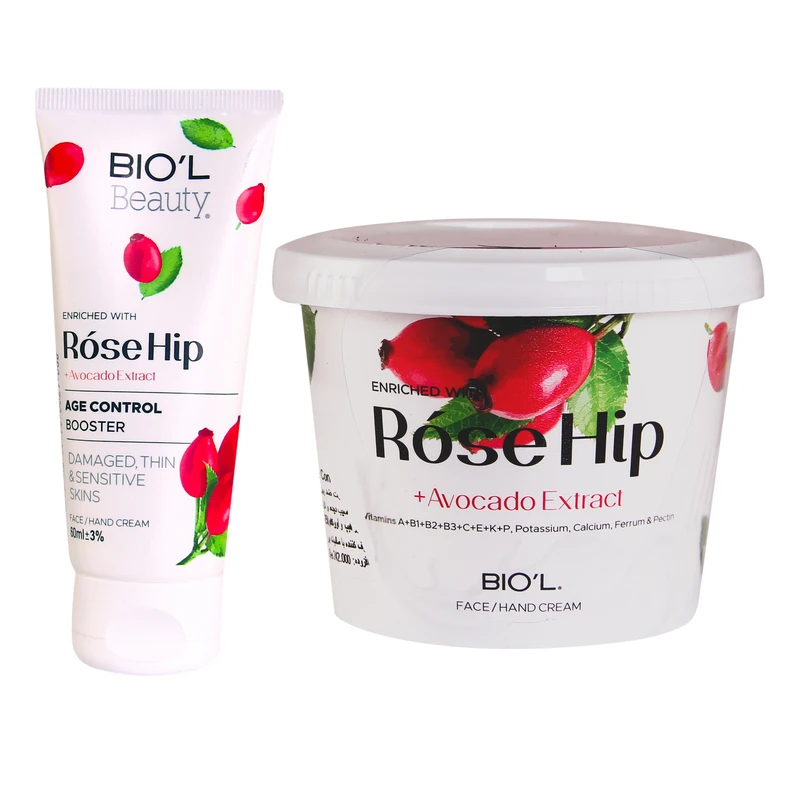 کرم مرطوب کننده بیول مدل ROSE HIP حجم 250 میلی لیتر به همراه کرم مرطوب کننده بیول مدل ROSE HIP حجم 60 میلی لیتر