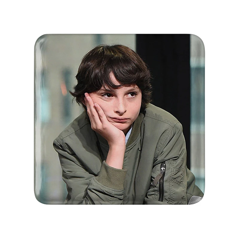 مگنت خندالو طرح فین سریال استرنجر تینگز Stranger Things  مدل مربعی کد 19344