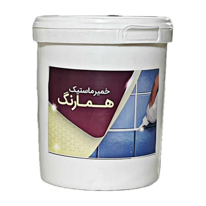 خمیر ماستیک سیلیکونی همارنگ کد 805 حجم 1 لیتر