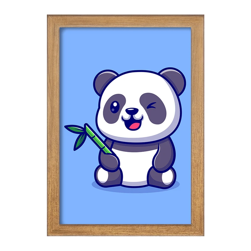 تابلو خندالو مدل حیوانات بامزه پاندا کد 25420