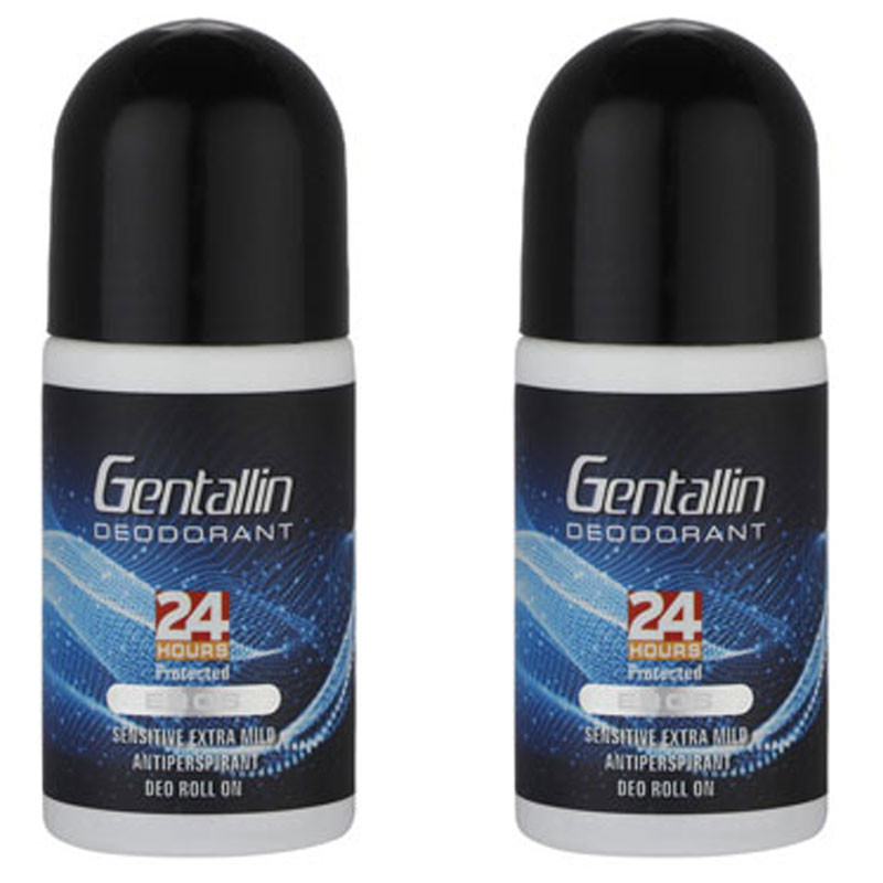 رول ضد تعریق جنتالین مدل EROS حجم 70 میلی لیتر بسته 2 عددی رول ضد تعریق جنتالین مدل EROS حجم 70 میلی لیتر بسته 2 عددی