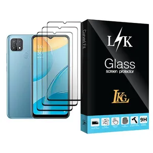 LKG LK Glass MIX003 Screen Protector For Oppo A15 Pack Of 3