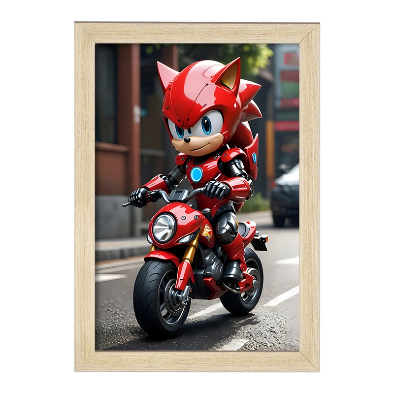 تابلو خندالو مدل سونیک (Sonic) کد F6865
