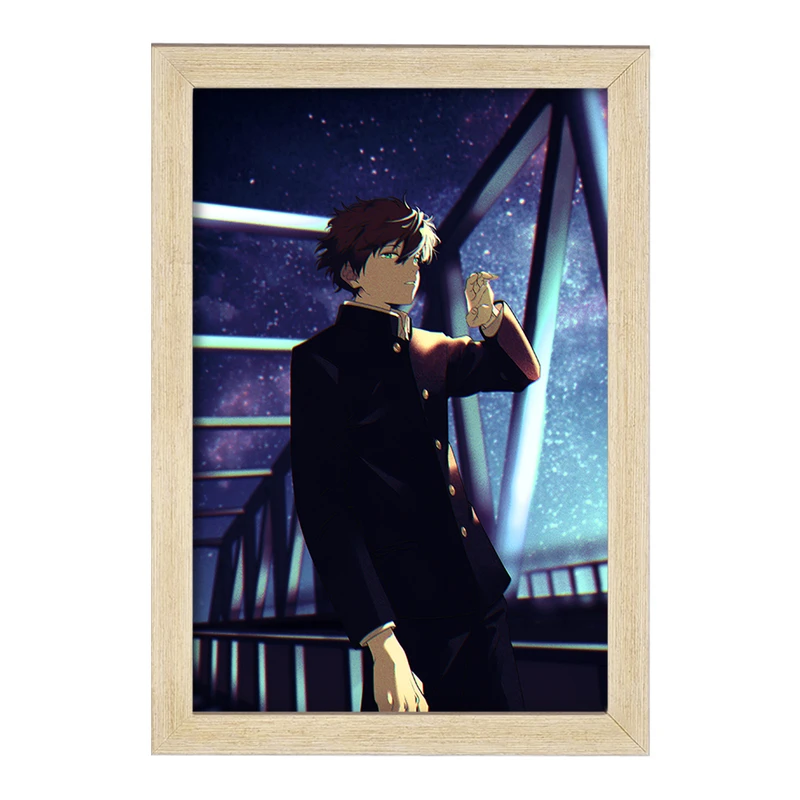 تابلو خندالو مدل اورکی انیمه هیوکا Hyouka  کد 17058