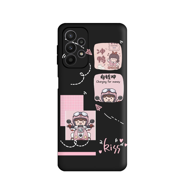 کاور طرح موتور کد FF078 مناسب برای گوشی موبایل سامسونگ Galaxy A13 4G