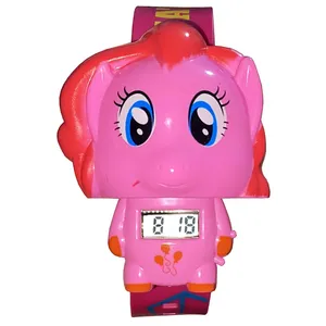 ساعت مچی دیجیتال مدل پونی طرح کشویی کد 0899A-10