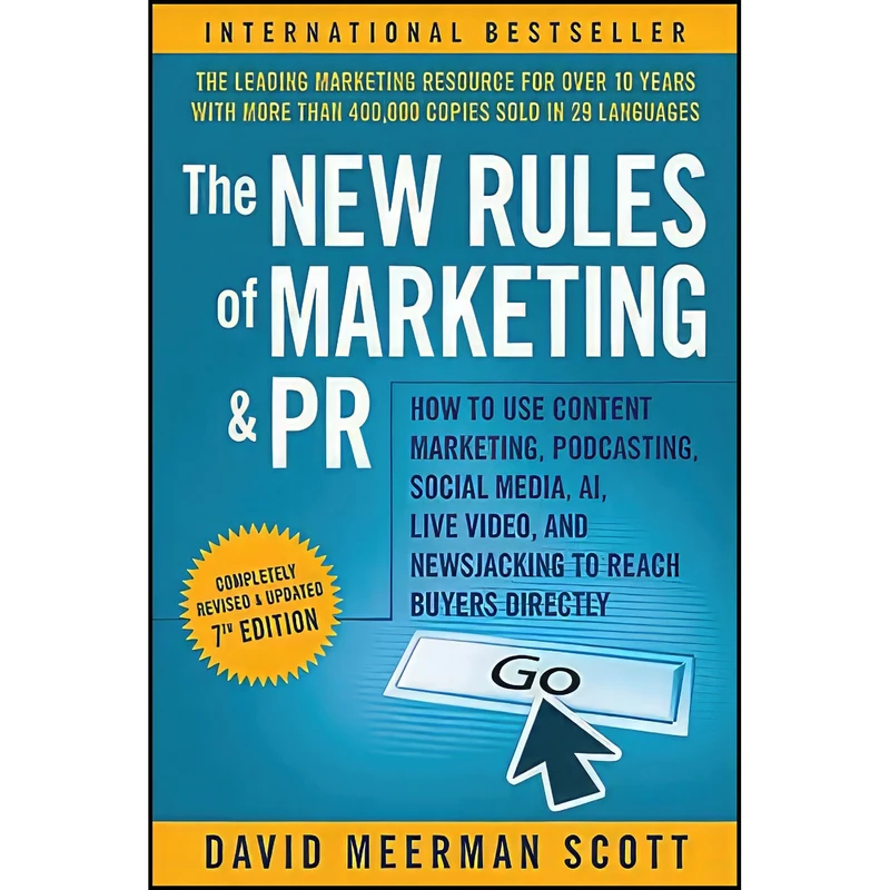 کتاب The New Rules of Marketing and PR اثر David Meerman Scott انتشارات Wiley