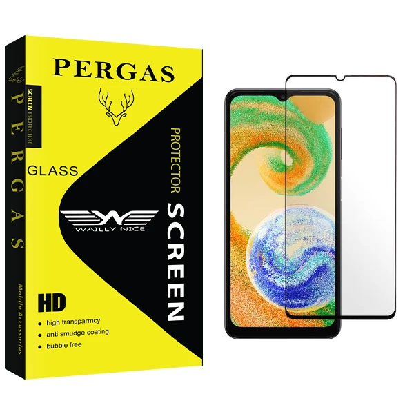 محافظ صفحه نمایش سرامیکی وایلی نایس مدل Pergas مناسب برای گوشی موبایل سامسونگ Galaxy A04s