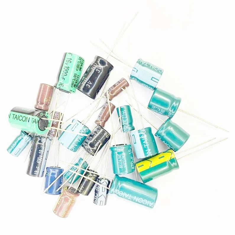 خازن الکترولیتی کد P3 بسته 100 عددی