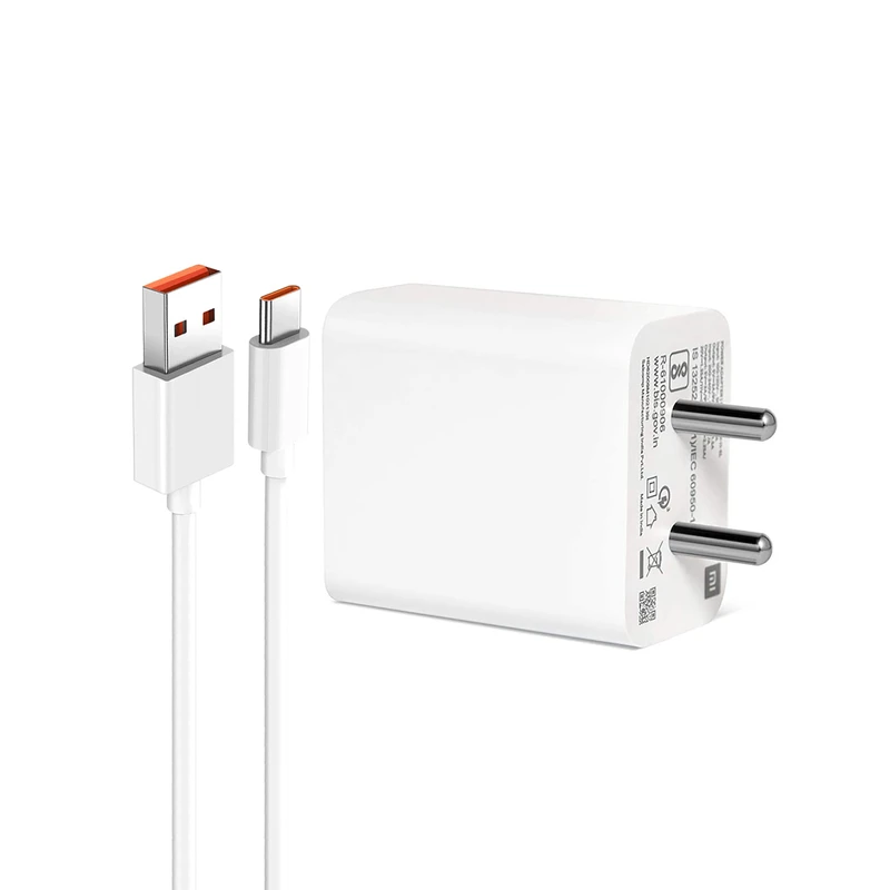 شارژر دیواری شیائومی مدل MDY-11-EL به همراه کابل تبدیل USB-C