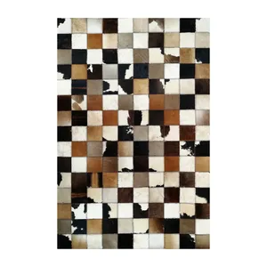 کلاژ فرش پوست و چرم کمالی مدل AD-0214