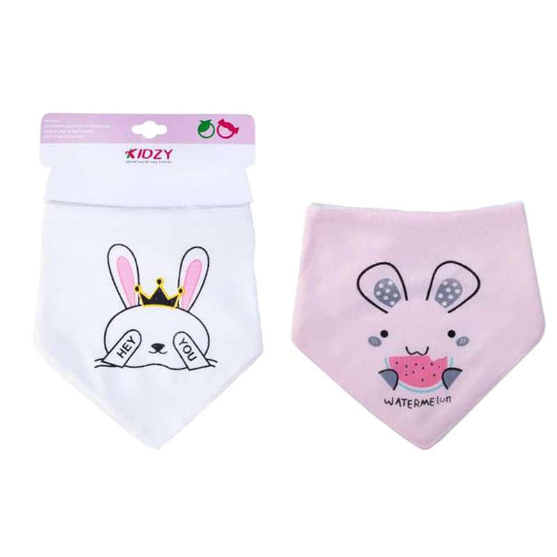پیش بند نوزادی مدل rabbit مجموعه 2 عددی