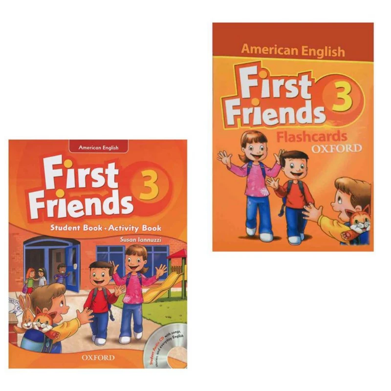 کتاب First Friends 3 اثر Susan lannuzzi انتشارات Oxford