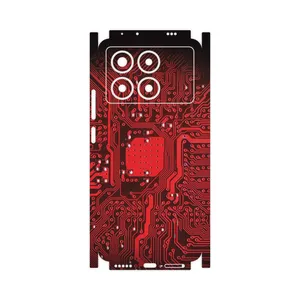 MAHOOT Red_Printed_Circuit_Board-FullSkin Cover Sticker for Xiaomi Poco X6 Pro