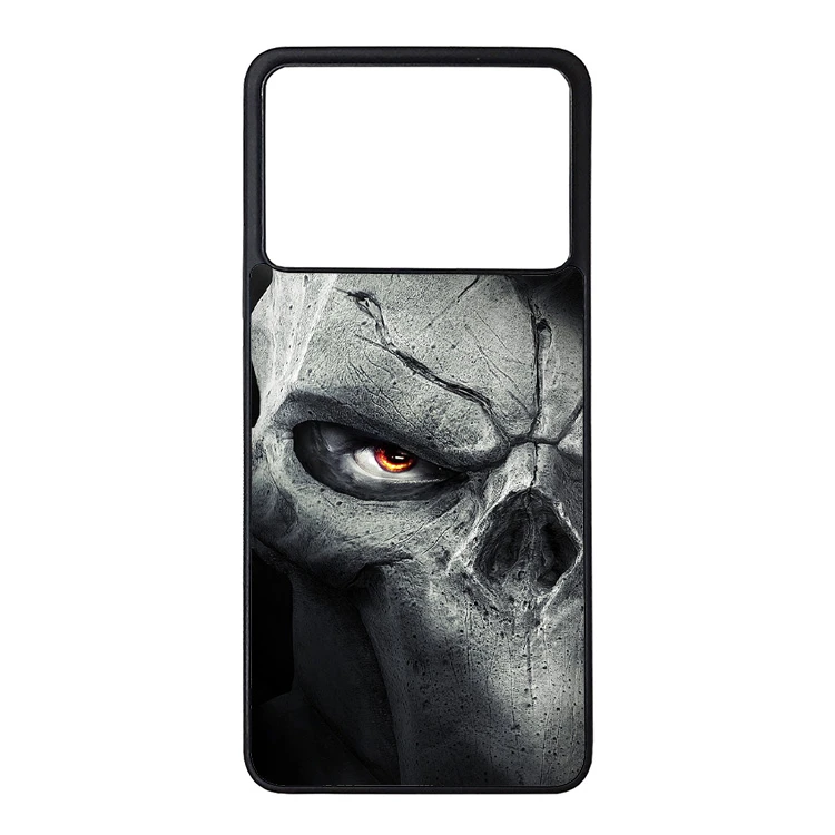  کاور گالری وبفر طرح اسکلت  مناسب برای گوشی موبایل شیائومی poco x6 pro