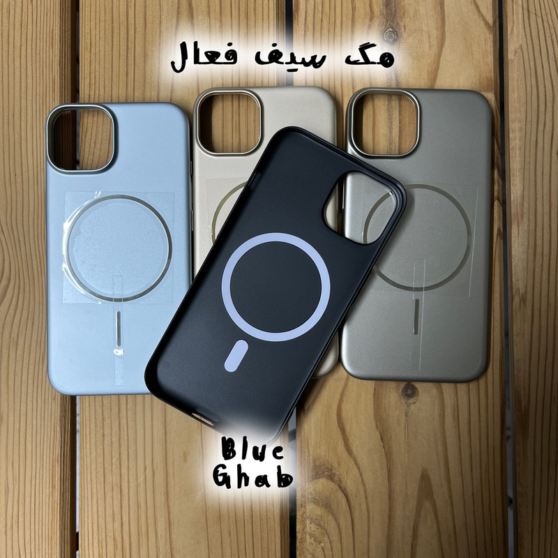 کاور بلو قاب مدل مگ سیف کد O30 مناسب برای گوشی موبایل اپل iPhone 16 Pro Max