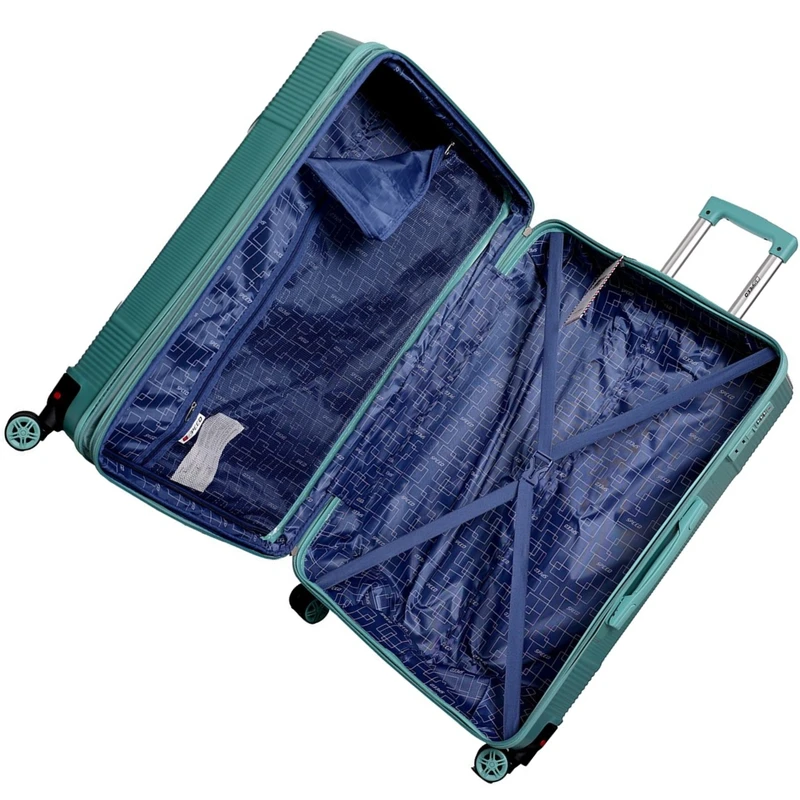 عکس شماره 21 : ست سه عددی چمدان اسپید مدل retractable wheel tr950