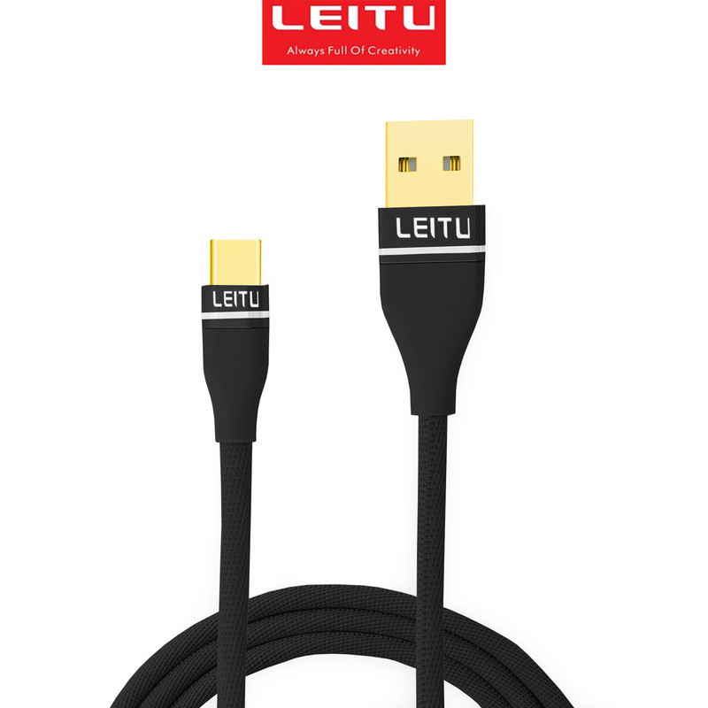 کابل تبدیل USB به USB-C  لیتو مدل LD-10 طول 1 متر