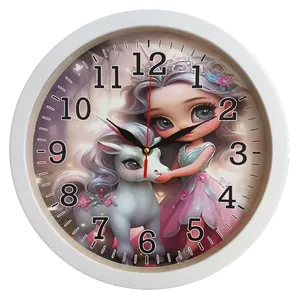 ساعت دیواری کودک مدل پونی کد 40308031