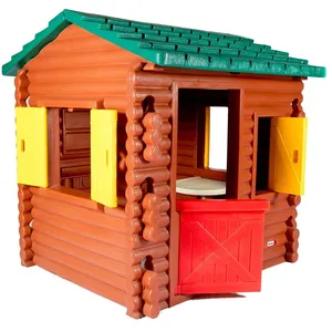 کلبه بازی کودک لیتل تایکس مدل Log Cabin Playhouse