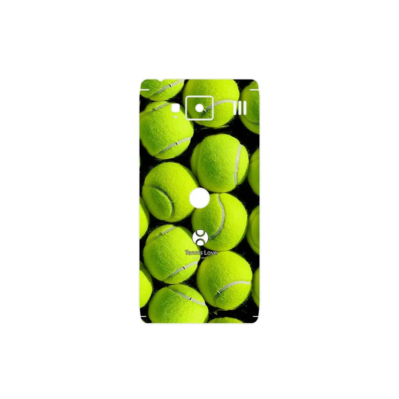 برچسب پوششی ماهوت مدل Tennis مناسب برای گوشی موبایل موتورولا Droid Razr HD