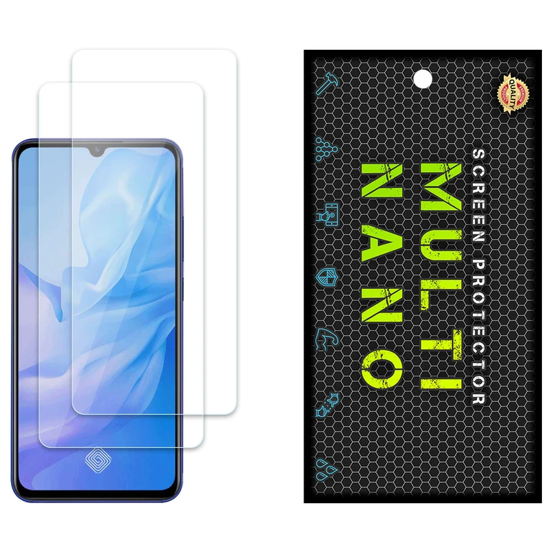 محافظ صفحه نمایش مولتی نانو مدل X-S2N مناسب برای گوشی موبایل ویوو S1 Pro بسته دو عددی