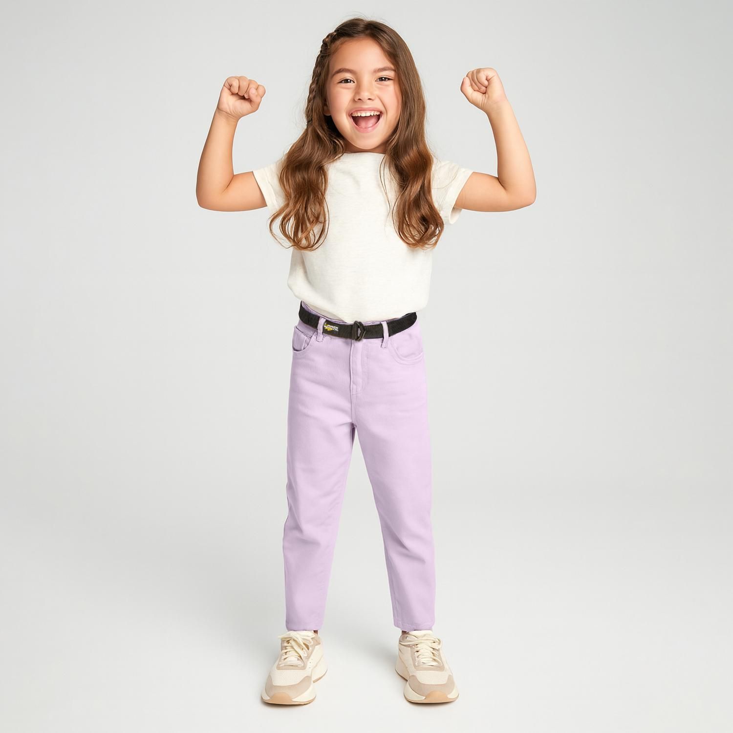 شلوار جین دخترانه تیپ تاپ مدل Lucas کد ‏33037B39 -  - 1