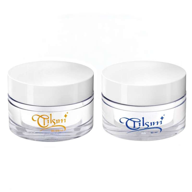 کرم ضد چروک تیلسیم مدل MN حجم 50 میلی لیتر مجموعه 2 عددی