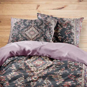 سرویس روتختی مدوپد طرح فرش همدان مدل C-Hamedan06 یک نفره 4 تکه