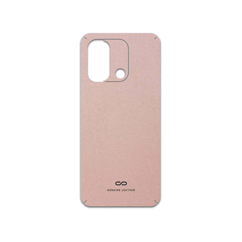 برچسب پوششی ماهوت مدل Rose-Gold-Leather مناسب برای گوشی موبایل شیائومی Redmi 12C