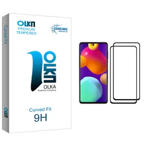 Cooling Olka glass Screen Protector For Samsung Galaxy M62 Pack Of 2