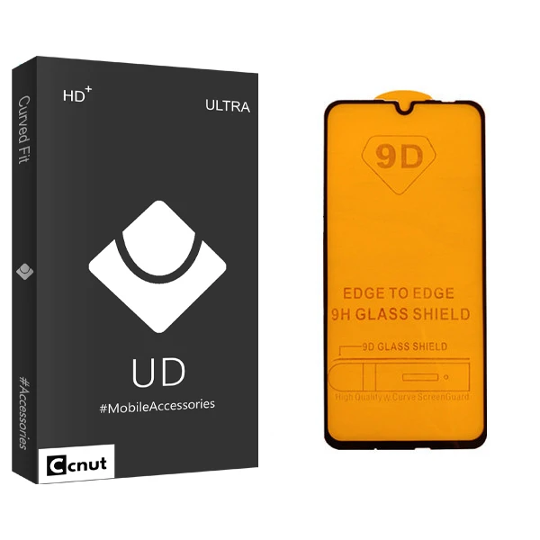 محافظ صفحه نمایش 9D کوکونات مدل UD Black مناسب برای گوشی موبایل هوآوی p smart 2019