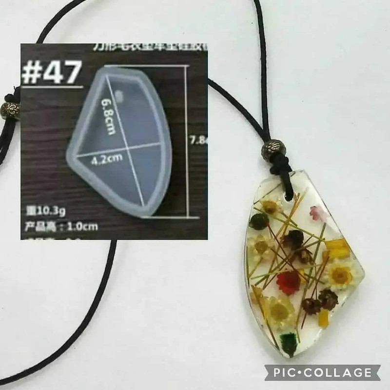 قالب رزین مدل گردنبند کد 02