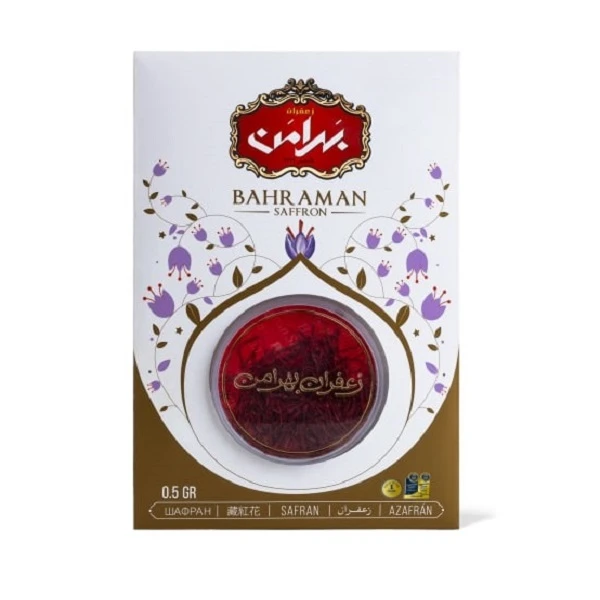 زعفران سرگل بهرامن - 0.5 گرم