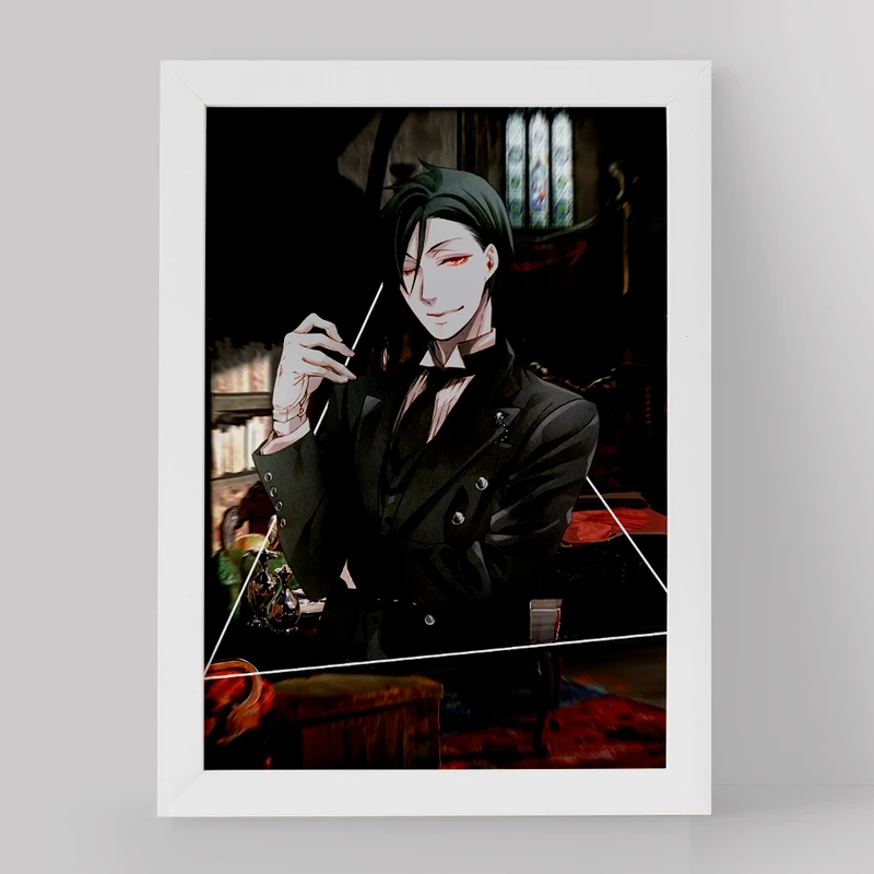 تابلو خندالو مدل سباستین انیمه خادم سیاه کد 16334