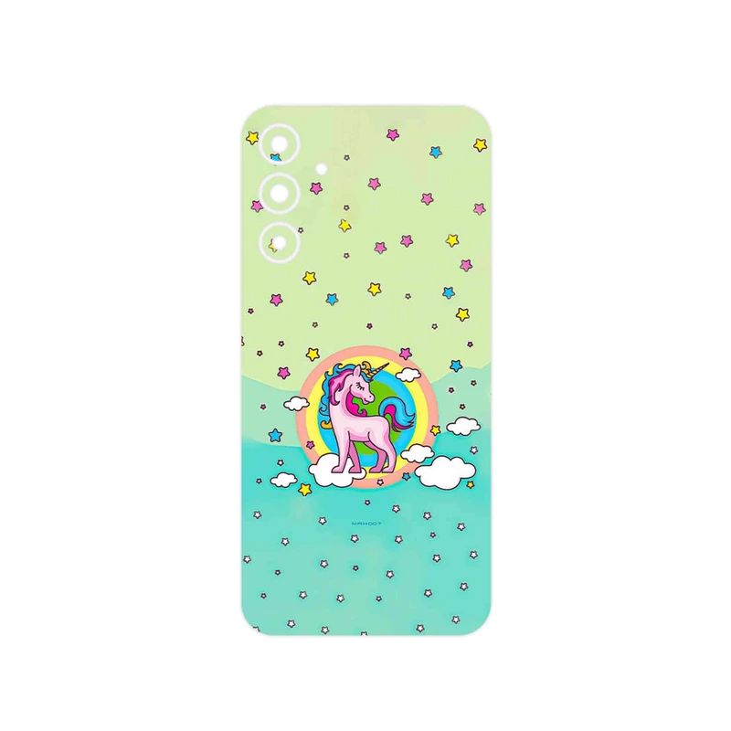 برچسب پوششی ماهوت مدل Rainbow unicorn adventure مناسب برای گوشی موبایل سامسونگ Galaxy A15